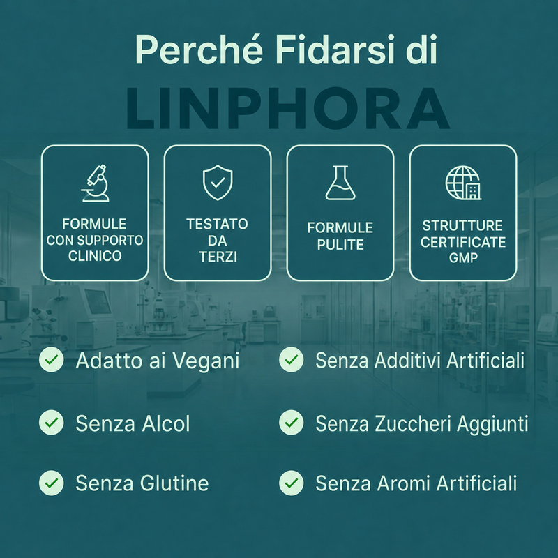 Nuova Formula di Massima Potenza – Drenaggio Linfatico di LINPHORA